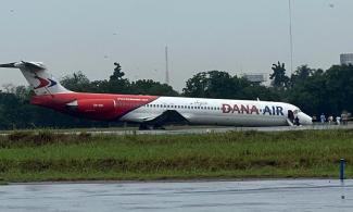 Dana Airplane Skids Off Runway In Lagos, Passengers Evacuated